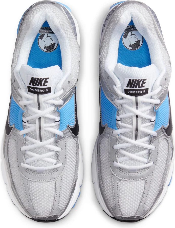 Nike Men's Zoom Vomero 5 Shoes in White | FJ4151-101 - Image 4