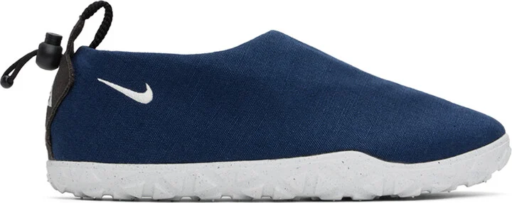 Nike Navy ACG Moc Slip-On Loafers