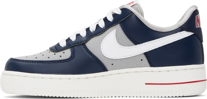 Nike Navy Air Force 1 '07 SE Sneakers - Image 3