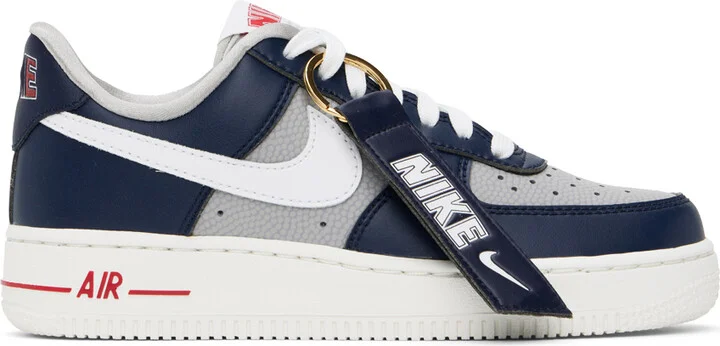 College Navy/White