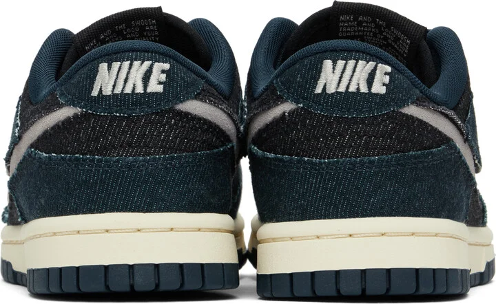 Nike Navy & Black Dunk Low Sneakers - Image 2