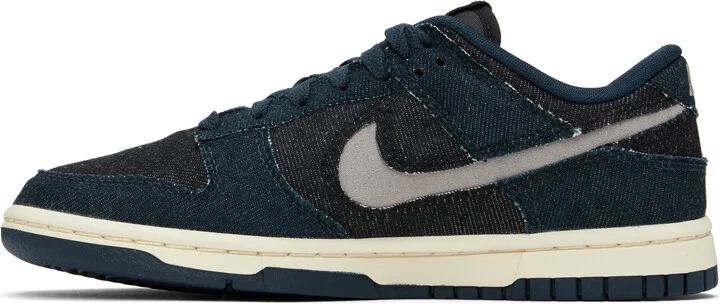 Nike Navy & Black Dunk Low Sneakers - Image 3