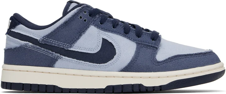 Nike Navy Dunk Low Retro SE Sneakers