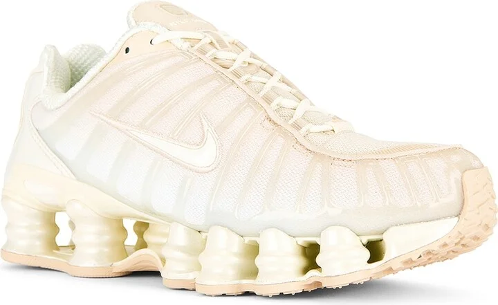 Nike Nike Shox TL Sneaker in Cream - Image 2