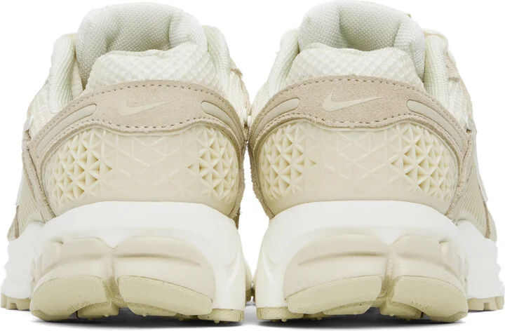 Nike Off-White & Beige Zoom Vomero 5 Sneakers - Image 2