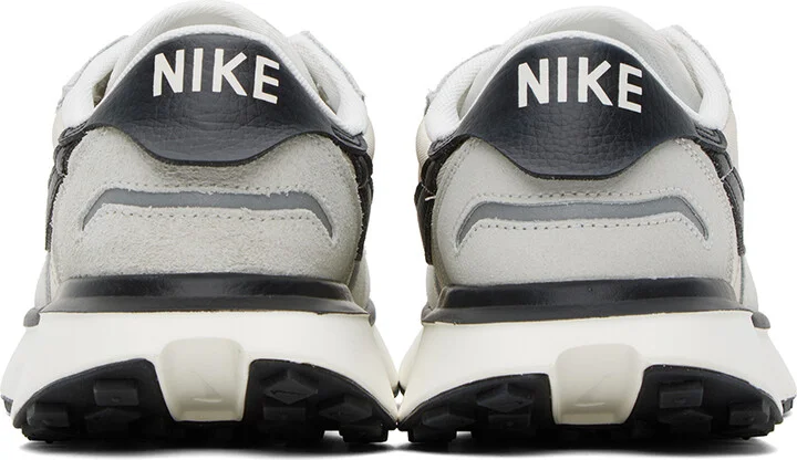 Nike Off-White & Gray Phoenix Waffle Sneakers - Image 2