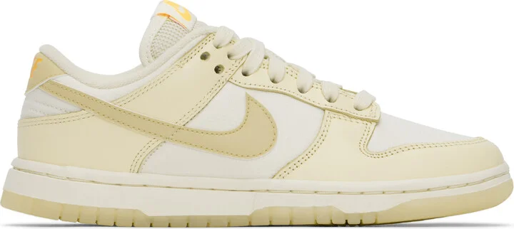 Nike Off-White & Yellow Dunk Low Sneakers