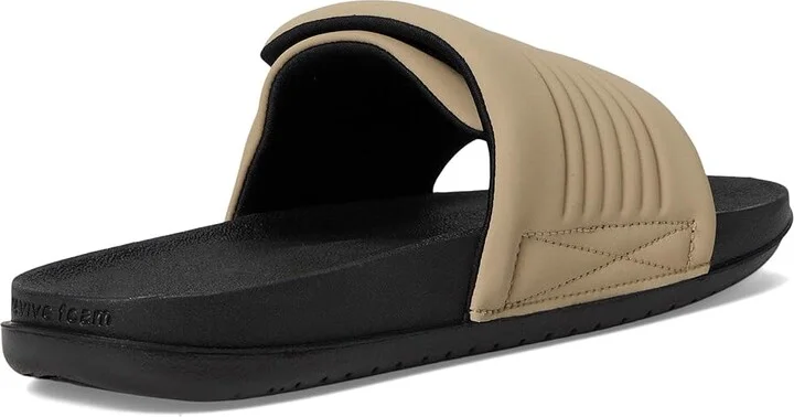 Nike Offcourt Adjust Men's Sandals Black/Khaki/Black : 8 M, Synthetic - Image 4