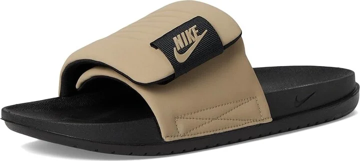Nike Offcourt Adjust Men's Sandals Black/Khaki/Black : 8 M, Synthetic - Image 5