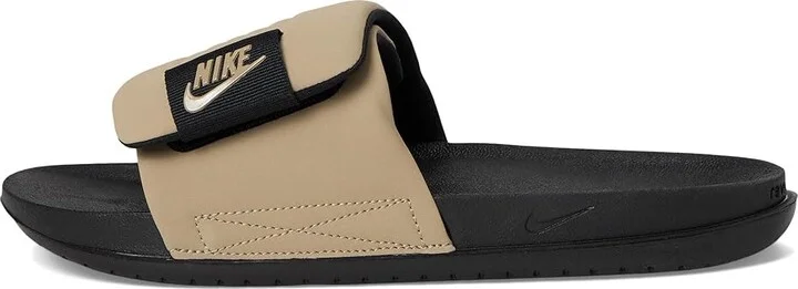 Nike Offcourt Adjust Men's Sandals Black/Khaki/Black : 8 M, Synthetic - Image 6