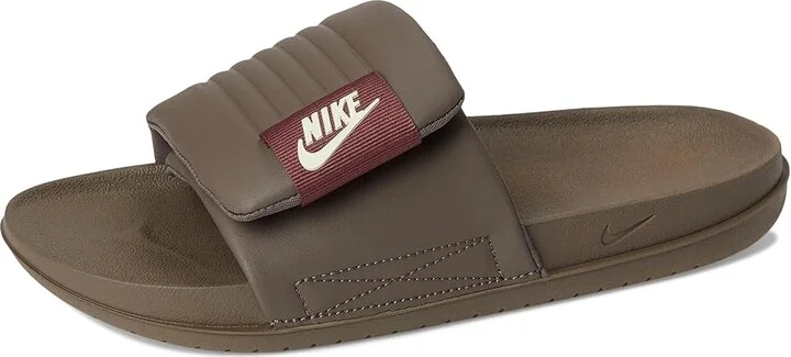 Nike Offcourt Adjust Men's Sandals Ironstone/Coconut Milk/Red Sepia : 12 M, Synthetic - Image 5