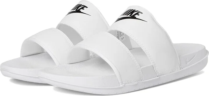 Nike Offcourt Duo Women's Shoes White/Black/White : 6 B - Medium, Synthetic