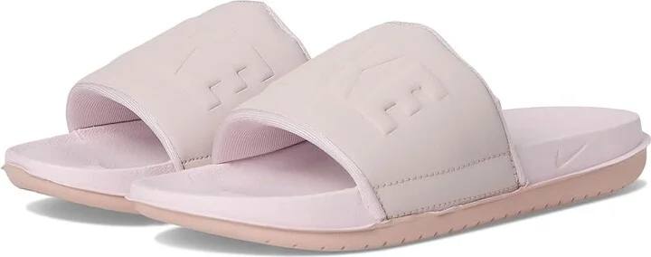 Nike OffCourt Slide Women's Sandals Barely Rose/Barely Rose/Pink Oxford : 8 B - Medium, Synthetic