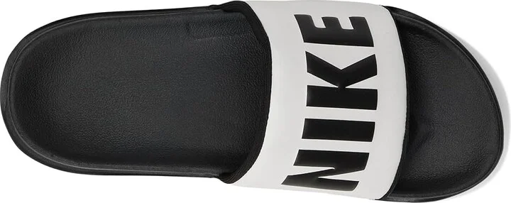 Nike OffCourt Slide Women's Sandals Black/Black/Summit White : 5 B - Medium, Synthetic - Image 2