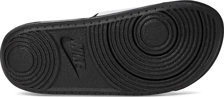 Nike OffCourt Slide Women's Sandals Black/Black/Summit White : 5 B - Medium, Synthetic - Image 3