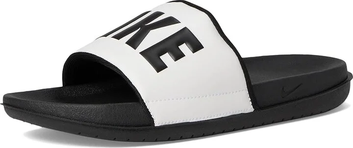 Nike OffCourt Slide Women's Sandals Black/Black/Summit White : 5 B - Medium, Synthetic - Image 5