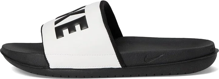 Nike OffCourt Slide Women's Sandals Black/Black/Summit White : 5 B - Medium, Synthetic - Image 6