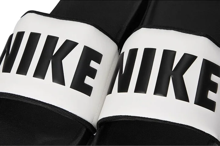 Nike OffCourt Slide Women's Sandals Black/Black/Summit White : 5 B - Medium, Synthetic - Image 7
