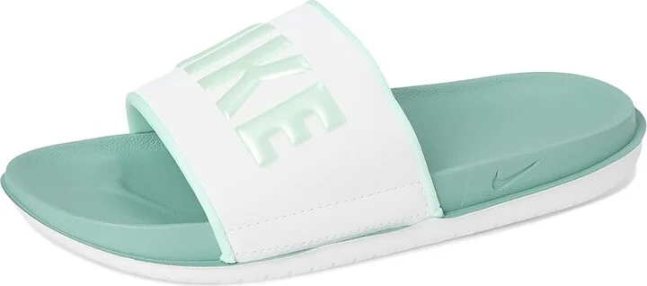 Nike OffCourt Slide Women's Sandals Summit White/Mint Foam/Cannon/Mint Foam : 7 B - Medium, Synthetic - Image 5