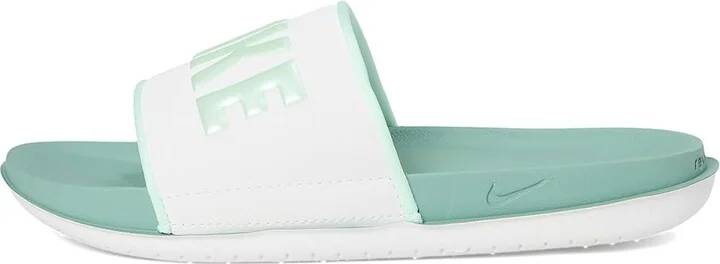 Nike OffCourt Slide Women's Sandals Summit White/Mint Foam/Cannon/Mint Foam : 7 B - Medium, Synthetic - Image 6