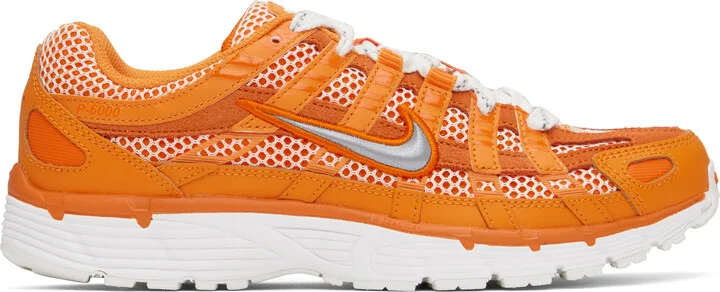 Nike Orange P-6000 Premium Sneakers