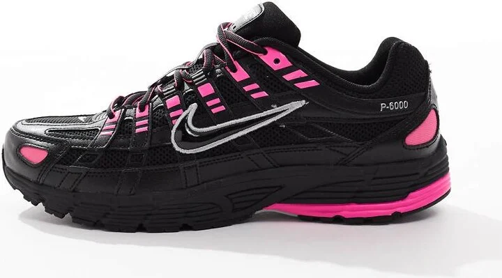 Nike P-6000 sneakers in black and pink - Image 2