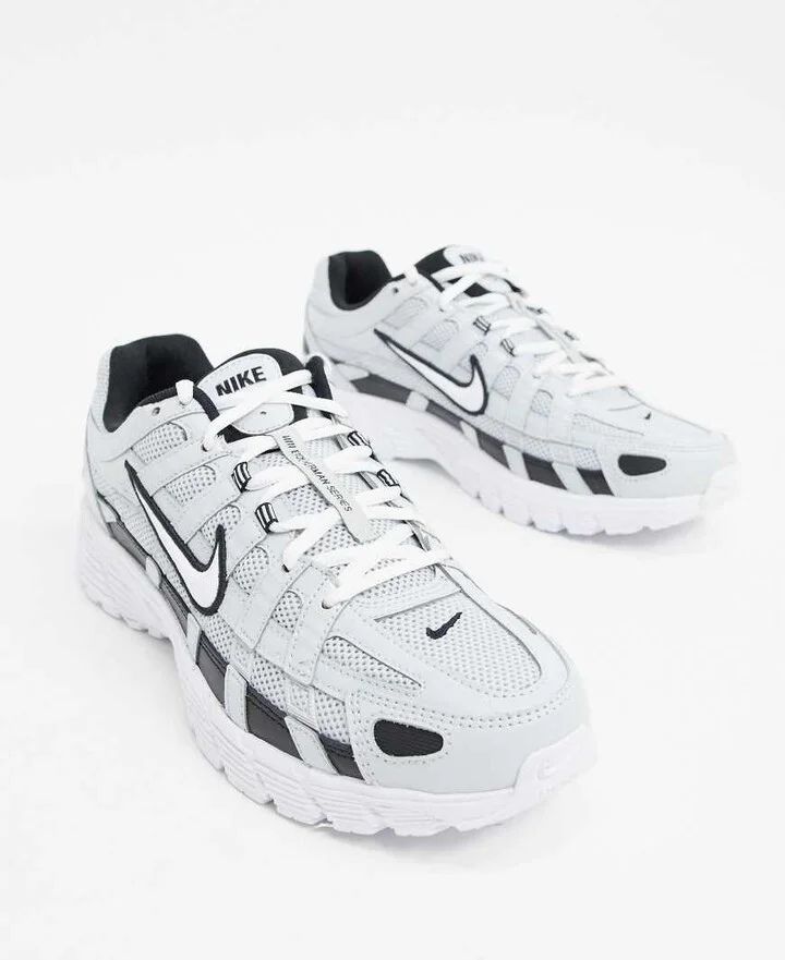 Nike P-6000 sneakers in silver - Image 4