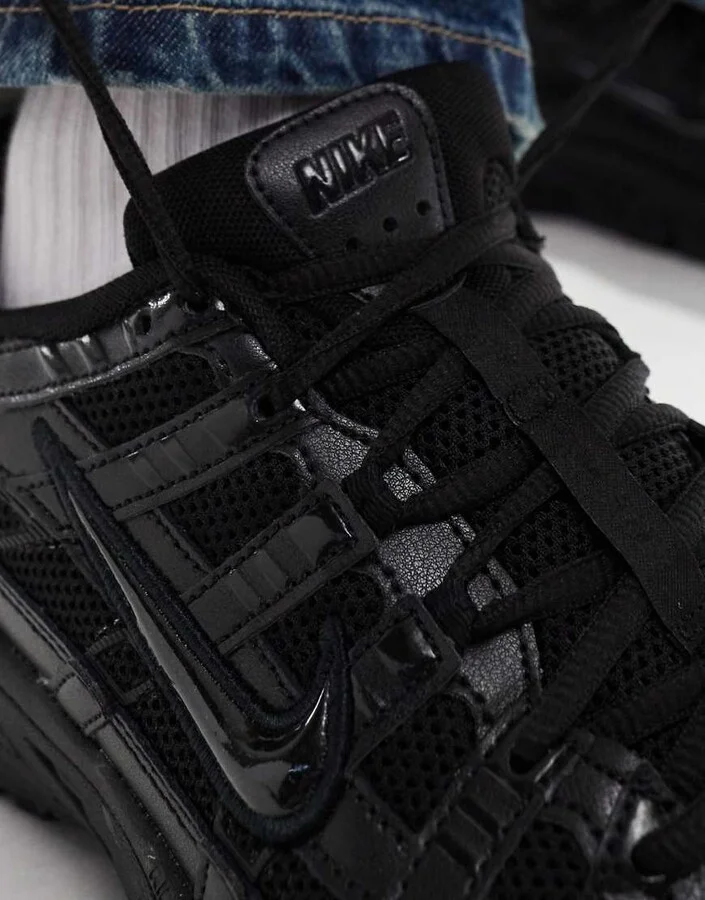 Nike P-6000 sneakers in triple black - Image 4
