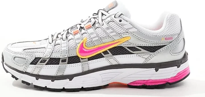 Nike P-6000 sneakers in white and pink - Image 2