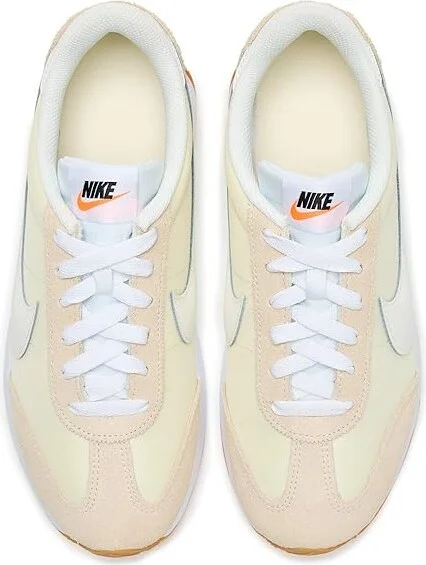 Nike Pacific Women's Shoes Muslin/Sail/White/Safety Orange : 7 B - Medium, Leather/Suede - Image 2