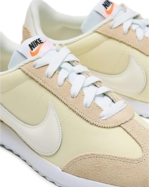 Nike Pacific Women's Shoes Muslin/Sail/White/Safety Orange : 7 B - Medium, Leather/Suede - Image 7