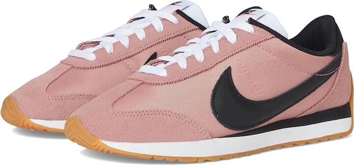 Nike Pacific Women's Shoes Red Stardust/Black/Gum Light Brown : 8 B - Medium, Leather/Suede
