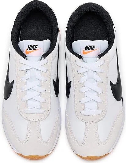 Nike Pacific Women's Shoes White/Black/Platinum Tint/Safety Orange/Gum Light Brown : 12 B - Medium, Leather/Suede - Image 2
