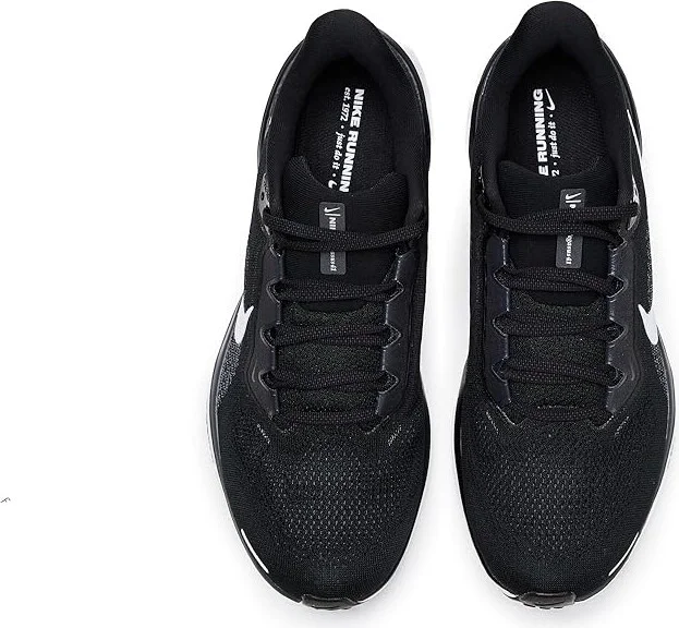 Nike Pegasus 41 Men's Shoes Black/White/Anthracite : 12 EE - Wide, Textile - Image 2