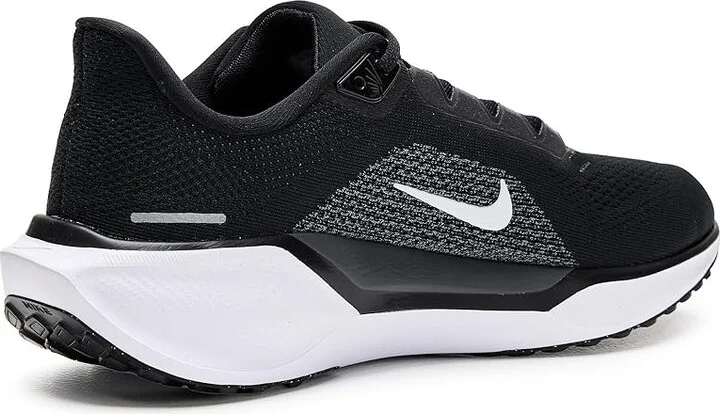Nike Pegasus 41 Men's Shoes Black/White/Anthracite : 12 EE - Wide, Textile - Image 3