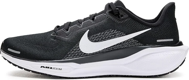 Nike Pegasus 41 Men's Shoes Black/White/Anthracite : 12 EE - Wide, Textile - Image 6