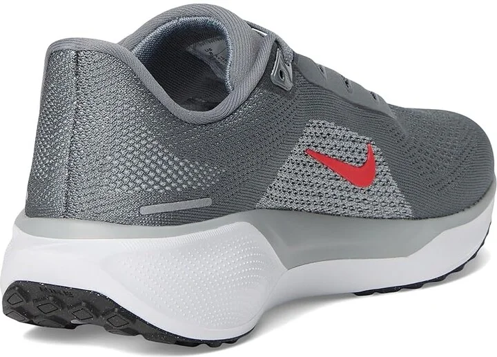 Nike Pegasus 41 Men's Shoes Cool Grey/Bright Crimson/Wolf Grey : 15 EE - Wide, Textile - Image 4