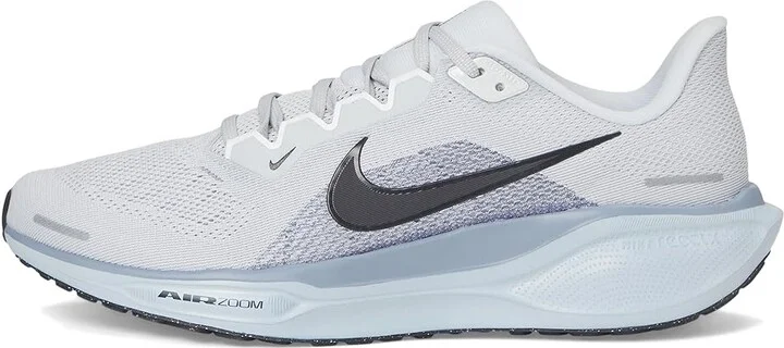 Nike Pegasus 41 Men's Shoes Pure Platinum/Anthracite/Light Armory Blue : 14 D - Medium, Textile - Image 6