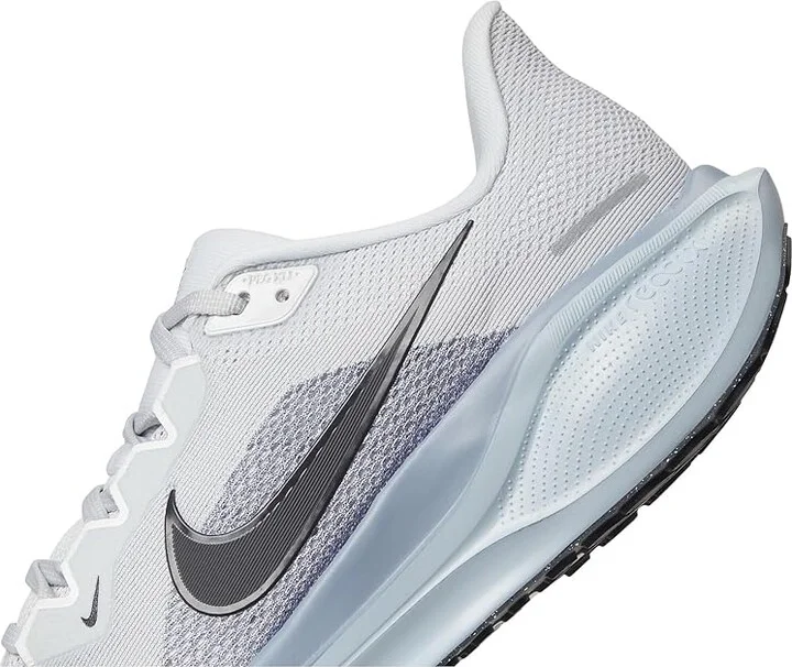 Nike Pegasus 41 Men's Shoes Pure Platinum/Anthracite/Light Armory Blue : 14 D - Medium, Textile - Image 7