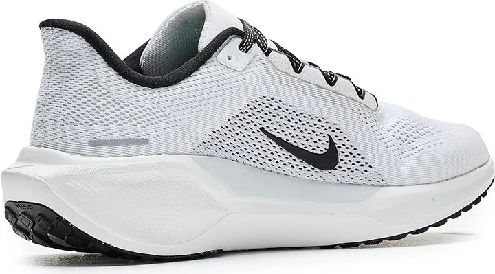 Nike Pegasus 41 Men's Shoes White/Black/Pure Platinum/Summit White : 7.5 D - Medium, Textile - Image 3