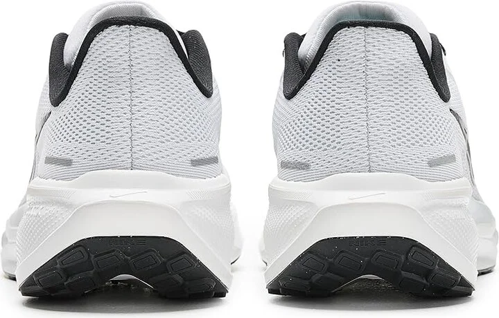 Nike Pegasus 41 Men's Shoes White/Black/Pure Platinum/Summit White : 7.5 D - Medium, Textile - Image 5