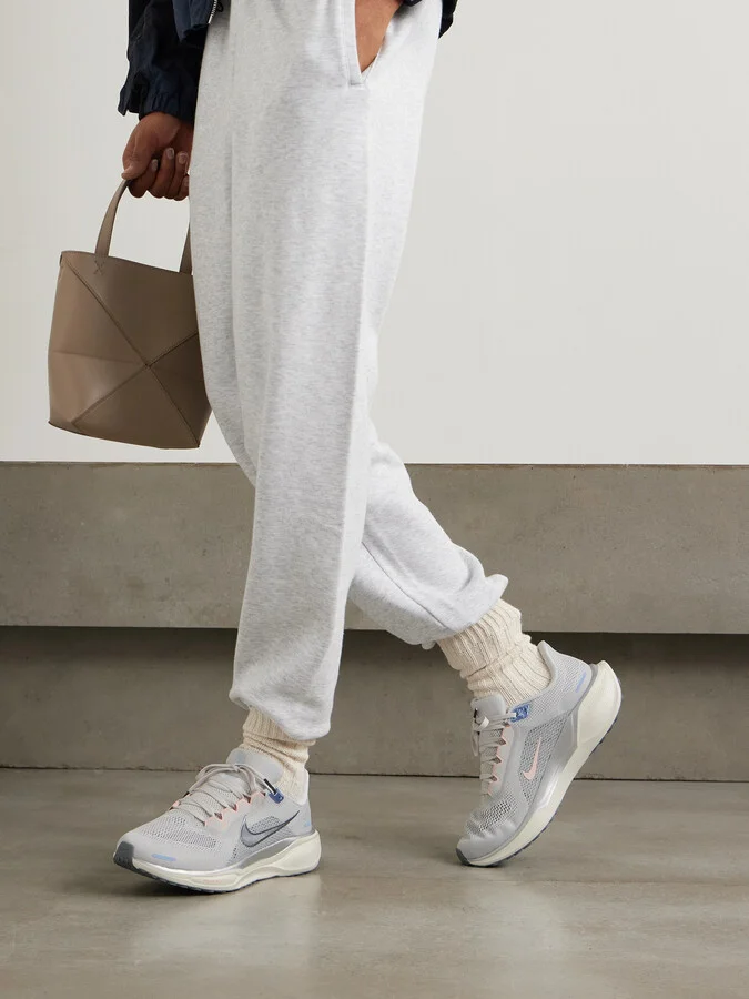 Nike - Pegasus 41 Rubber-trimmed Mesh Sneakers - Gray - Image 2