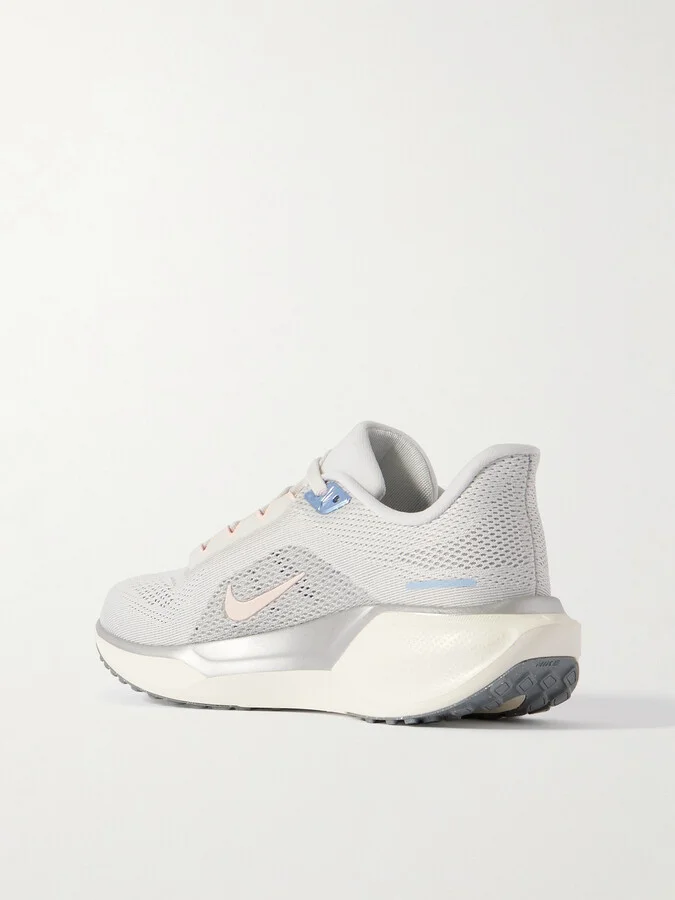 Nike - Pegasus 41 Rubber-trimmed Mesh Sneakers - Gray - Image 3