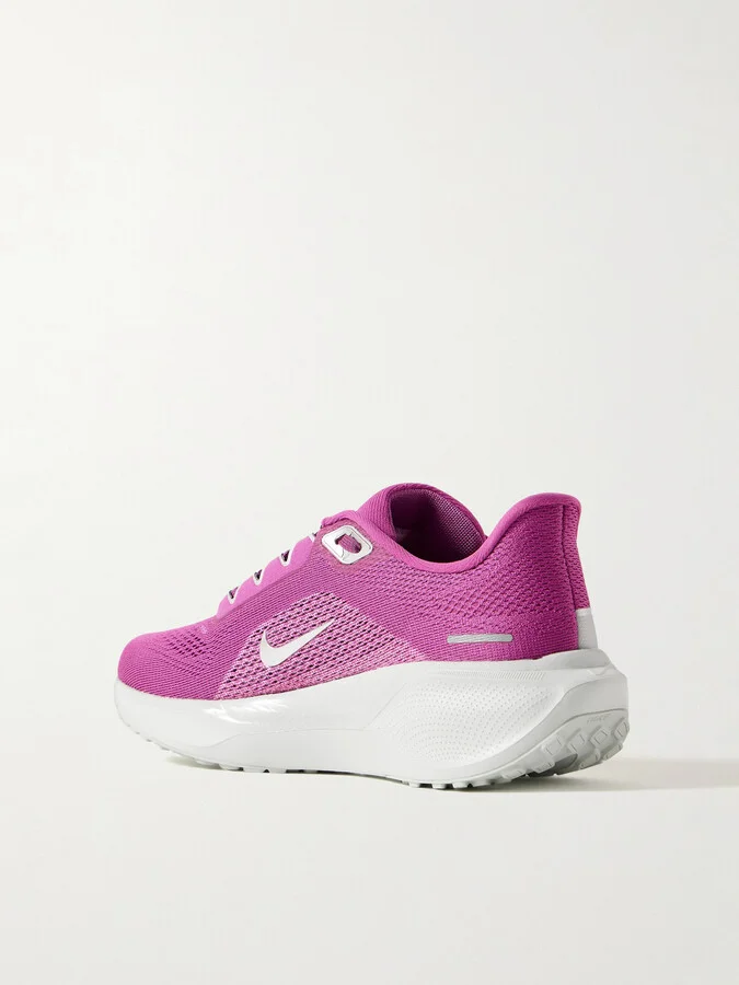 Nike - Pegasus 41 Rubber-trimmed Mesh Sneakers - Purple - Image 3