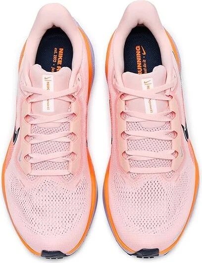 Nike Pegasus 41 Women's Shoes Atmosphere/Obsidian/Total Orange : 8.5 B - Medium, Synthetic - Image 2