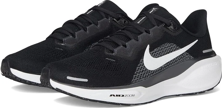 Nike Pegasus 41 Women's Shoes Black/White/Anthracite : 8.5 B - Medium, Synthetic