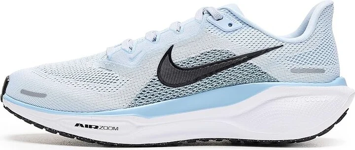 Nike Pegasus 41 Women's Shoes Blue Tint/Black/Psychic Blue/Smokey Blue : 5 B - Medium, Synthetic - Image 6