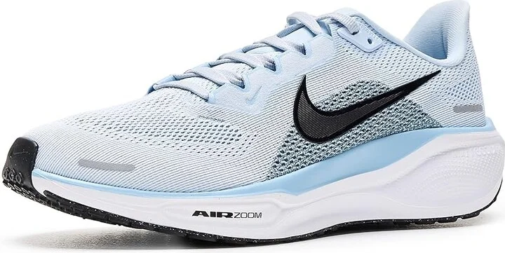 Nike Pegasus 41 Women's Shoes Blue Tint/Black/Psychic Blue/Smokey Blue : 5 B - Medium, Synthetic