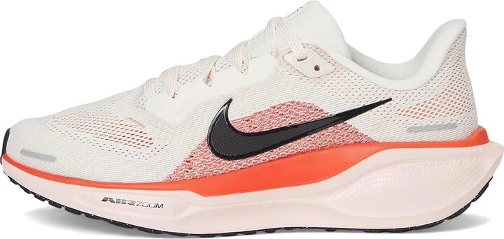 Nike Pegasus 41 Women's Shoes Phantom/Black/Picante Red/Atmosphere : 9.5 B - Medium, Synthetic - Image 6