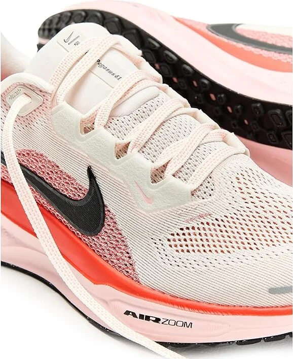 Nike Pegasus 41 Women's Shoes Phantom/Black/Picante Red/Atmosphere : 9.5 B - Medium, Synthetic - Image 7
